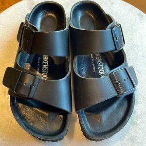 All black Birkenstocks